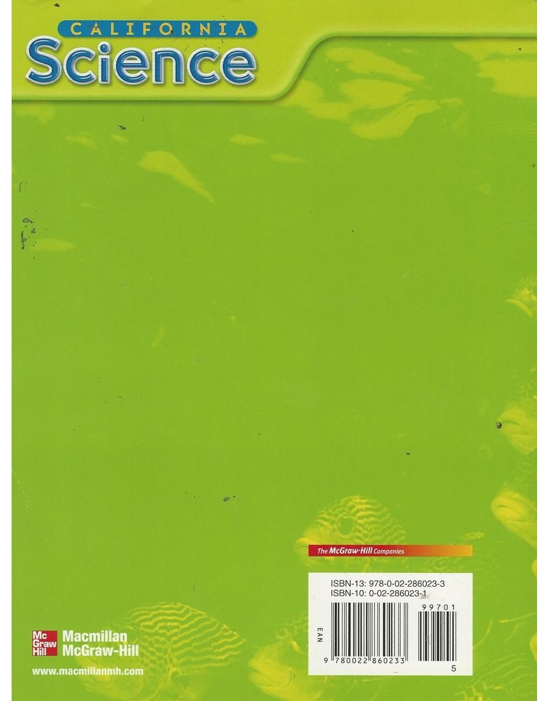California Science Grade 5 Interactive Text