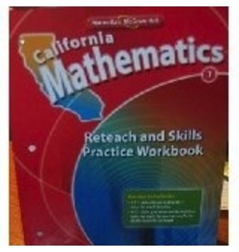 California Mathematics Reteach And Skills Practice Workbook Grade 1