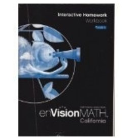 Envision Math Interactive Homework Workbook Grade 4 (California)