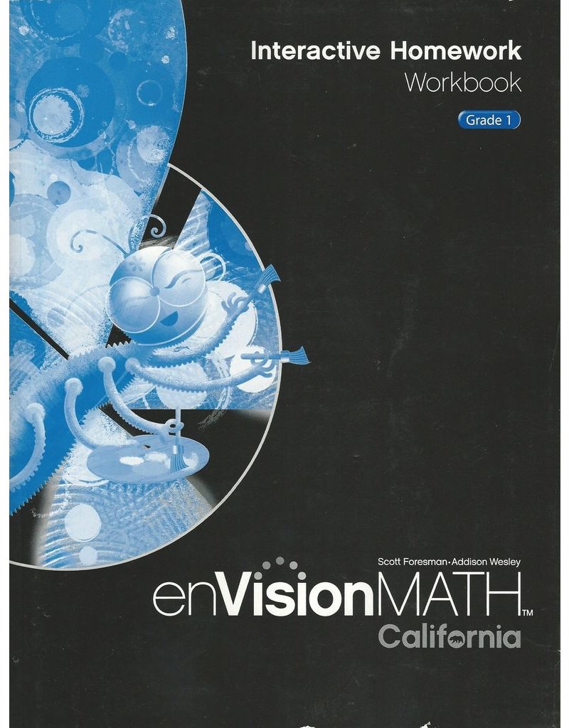 Envision Math Interactive Homework Workbook Grade 1 (California)