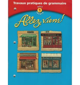 Allez, viens!  French 1 Travaux pratiques de grammaire workbook