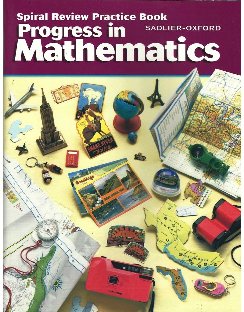 Progress In Mathematics Spiral Review Practice Book: Grade 6
