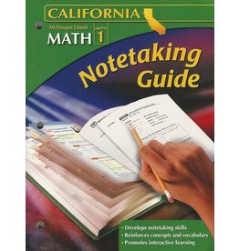 CA Math - Algebra 1 Notetaking Guide