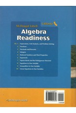 Algebra Readiness California: Student Edition Grades 6-8 2008