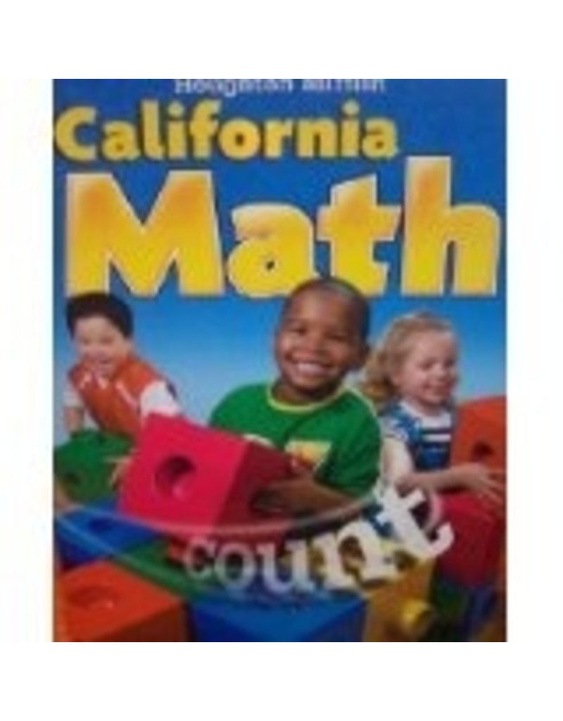 Houghton Mifflin Mathmatics California: Student Edition Level K