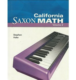 Saxon Math Intermediate 4 California: Student Edition Vol. 2
