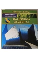 California Algebra 1 Teacher’s Edition (Prentice Hall Mathematics)