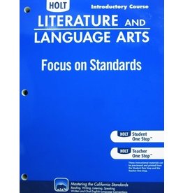 Holt Literature And Language Arts California: Focus On Standards Grade 6