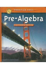 Pre-Algebra: California Edition