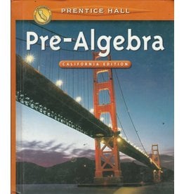 Pre-Algebra: California Edition