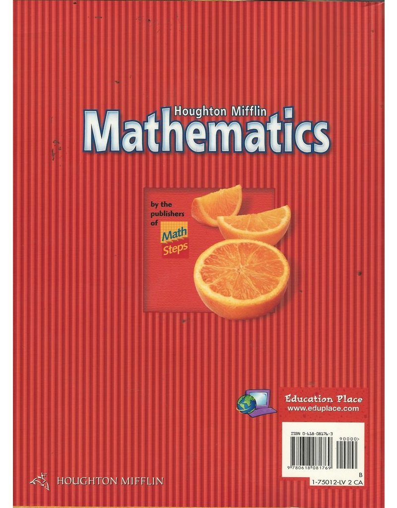 Houghton Mifflin Mathmatics: Student Edition Grade 2