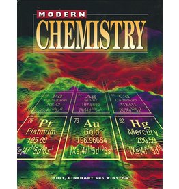 Holt Modern Chemistry: Student Edition Grades 9-12