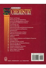 Holt Modern Chemistry: Student Edition Grades 9-12