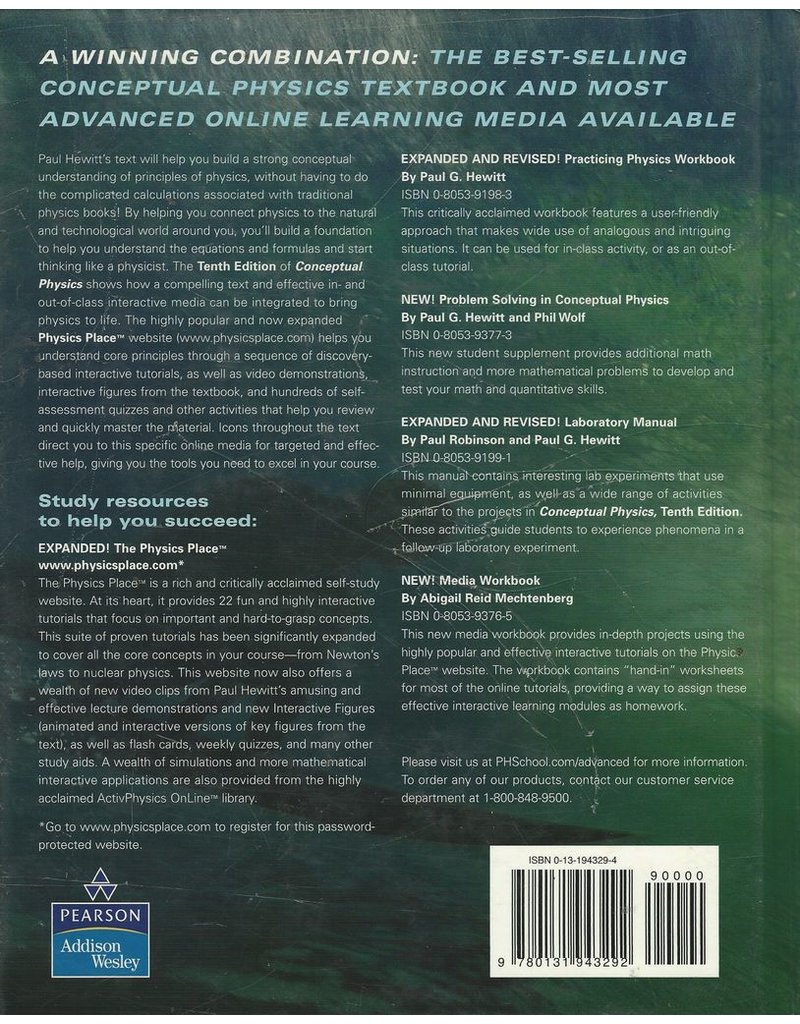 Pearson Prentice Hall Conceptual Physics