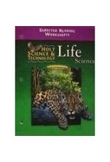 Holt Science And Technology, California Directed Reading Worksheets: Life Science