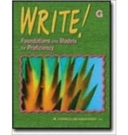 Write! Foundations And Models For Proficiency Level G (Grade 7)