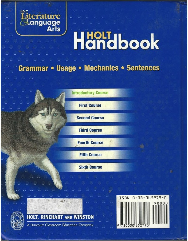 Holt Handbook California: Student Edition Grade 6