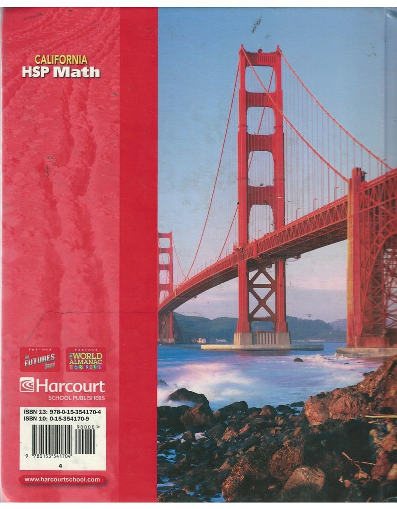 California Hsp Math, Grade 4
