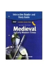 Medieval to Early Modern Times Interactive Reader and Study Guide (California Social Studies) [Paperback] Burstein (Author)