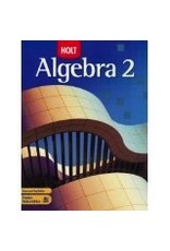 Holt Algebra 2: Student Edition