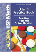 Harcourt School Publishers Math California: Practice/Reteach Workbook Student Edition Grade 1