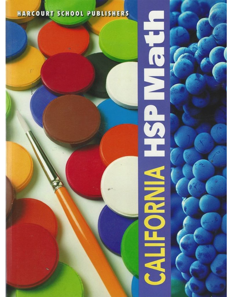 Hsp Math California, Grade 1