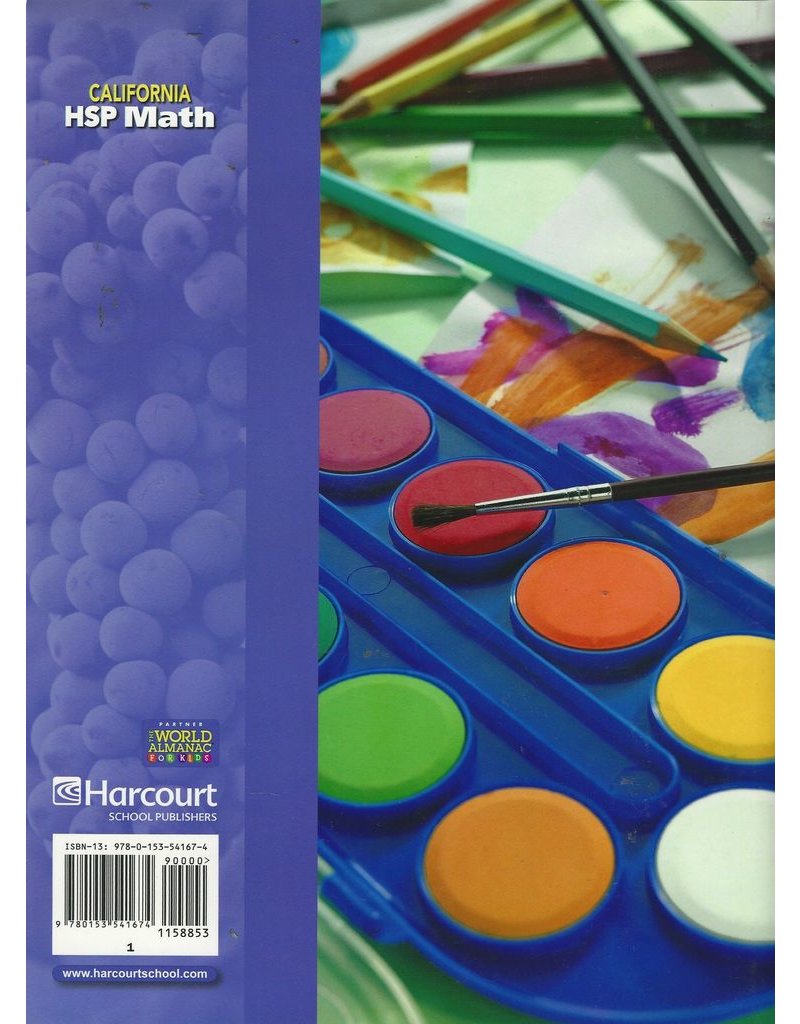 Hsp Math California, Grade 1