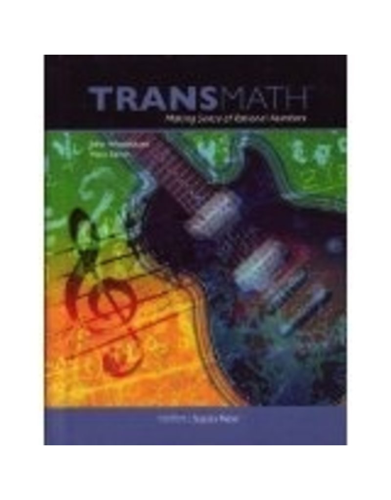 Transmath Making Sense Of Rational Numbers (Grades 6-8)