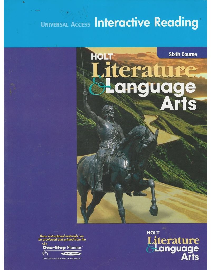 Holt Literature & Language Arts Interactive Reader Grade 12