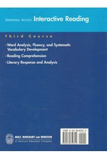 Holt Literature and Language Arts Third Course {CA} Grade 9