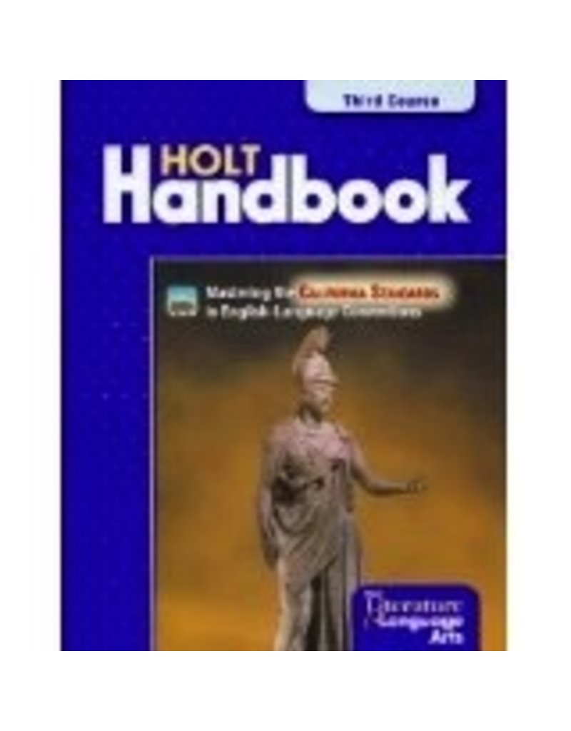 Holt Handbook California Edition 3rd Course