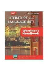 Holt Literature & Language Arts Warriner'S Handbook California: Student Edition Grade 8 Second Course