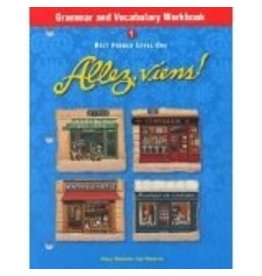 Holt Allez, Viens!: Grammar And Vocabulary Workbook Level 1