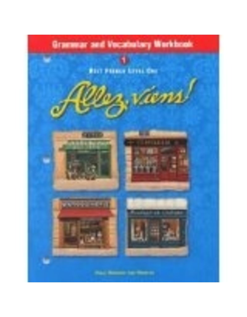 Holt Allez, Viens!: Grammar And Vocabulary Workbook Level 1