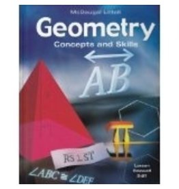 Geometry: Concepts & Skills, Student Edition Grades 8-12