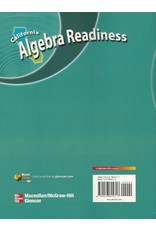 California Algebra Readiness, Concepts, Skills, And Problem Solving Workbook