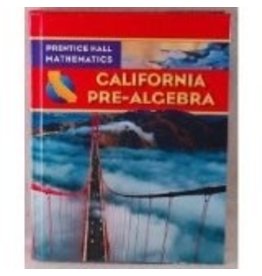 California Pre-Algebra (Prentice Hall Mathematics)