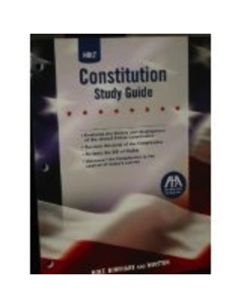Constitution Study Guide Grades 7-12