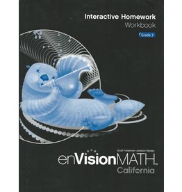 Envision Math Interactive Homework Workbook Grade 3 (California)