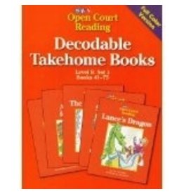 Open Court Decodable Books Take Home: Level B, Set 1, Book 2 Grade 1
