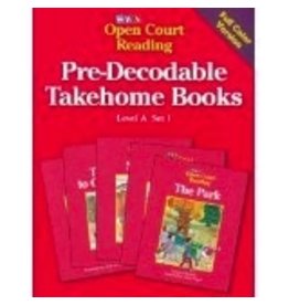 Pre-Decodable Takehome Books: Level A, Set 1 (Open Court Reading- Kindergarten