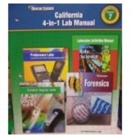 California 4-in-1 Lab Manual Grade 7