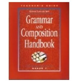 GRAMMAR AND COMPOSITION HANDBOOK   <br />Teacher's Edition