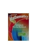 California Mathematics 3 Homework Practice Workbook