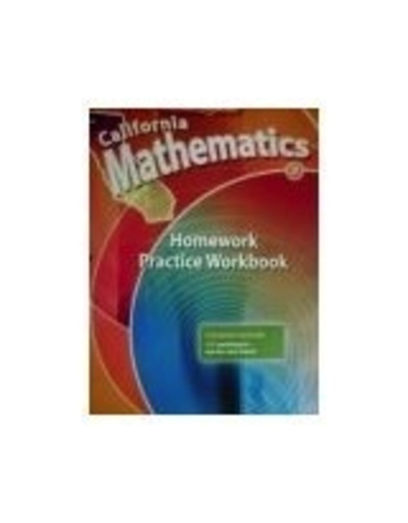 California Mathematics 3 Homework Practice Workbook