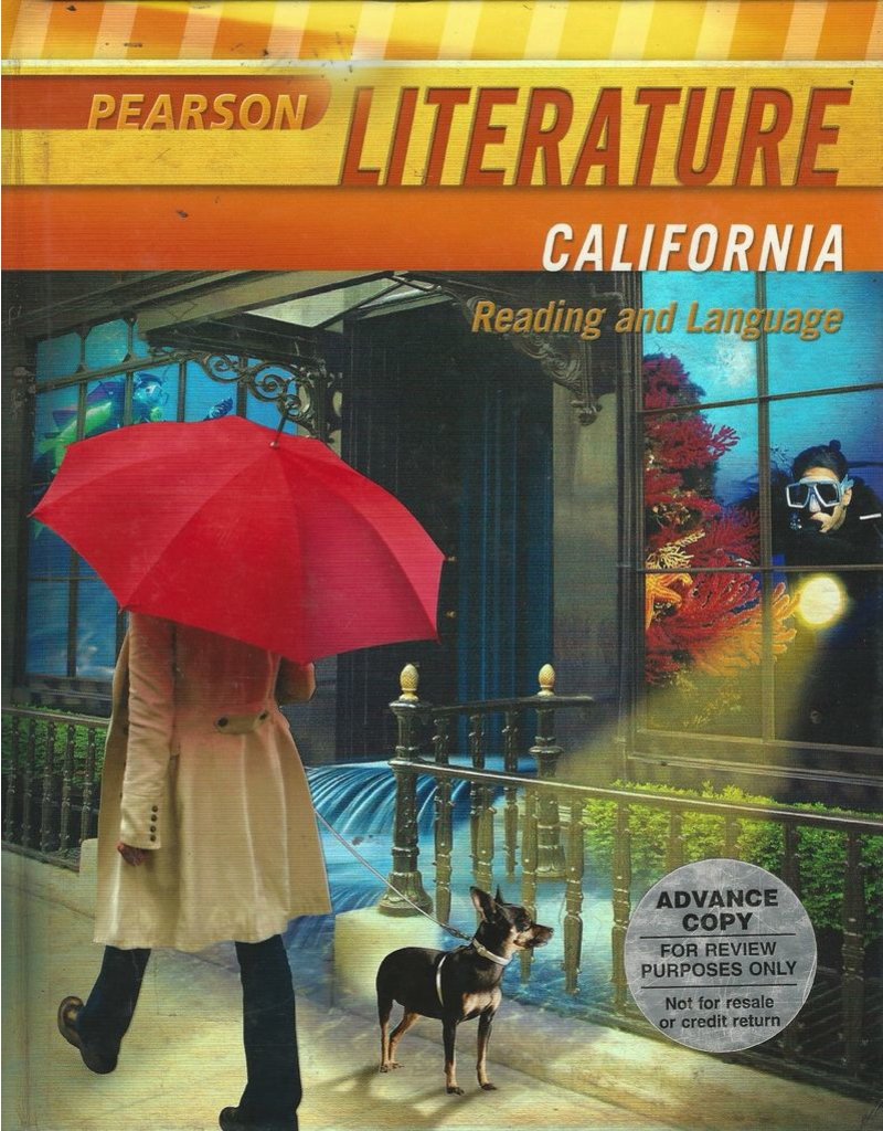Pearson Literature, Reading And Language, California Student Edition