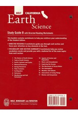 CA Earth Science Study Guide B