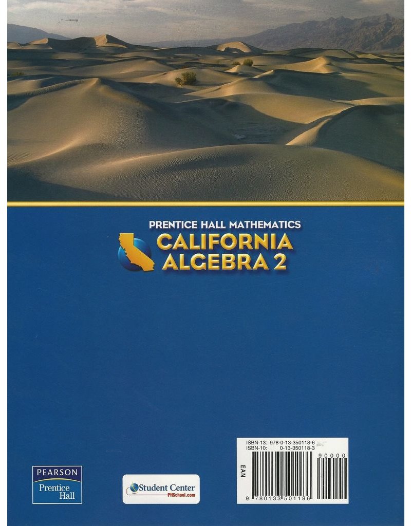 All-in-One Student Workbook Version A -CA Algebra 2