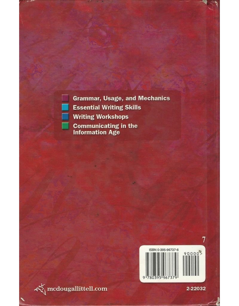 Mcdougal Littell Language Network: Student Edition Grade 7