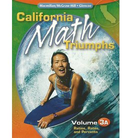 California Math Triumphs Vol 3A Ratios (California Math Triumphs Vol 3A)